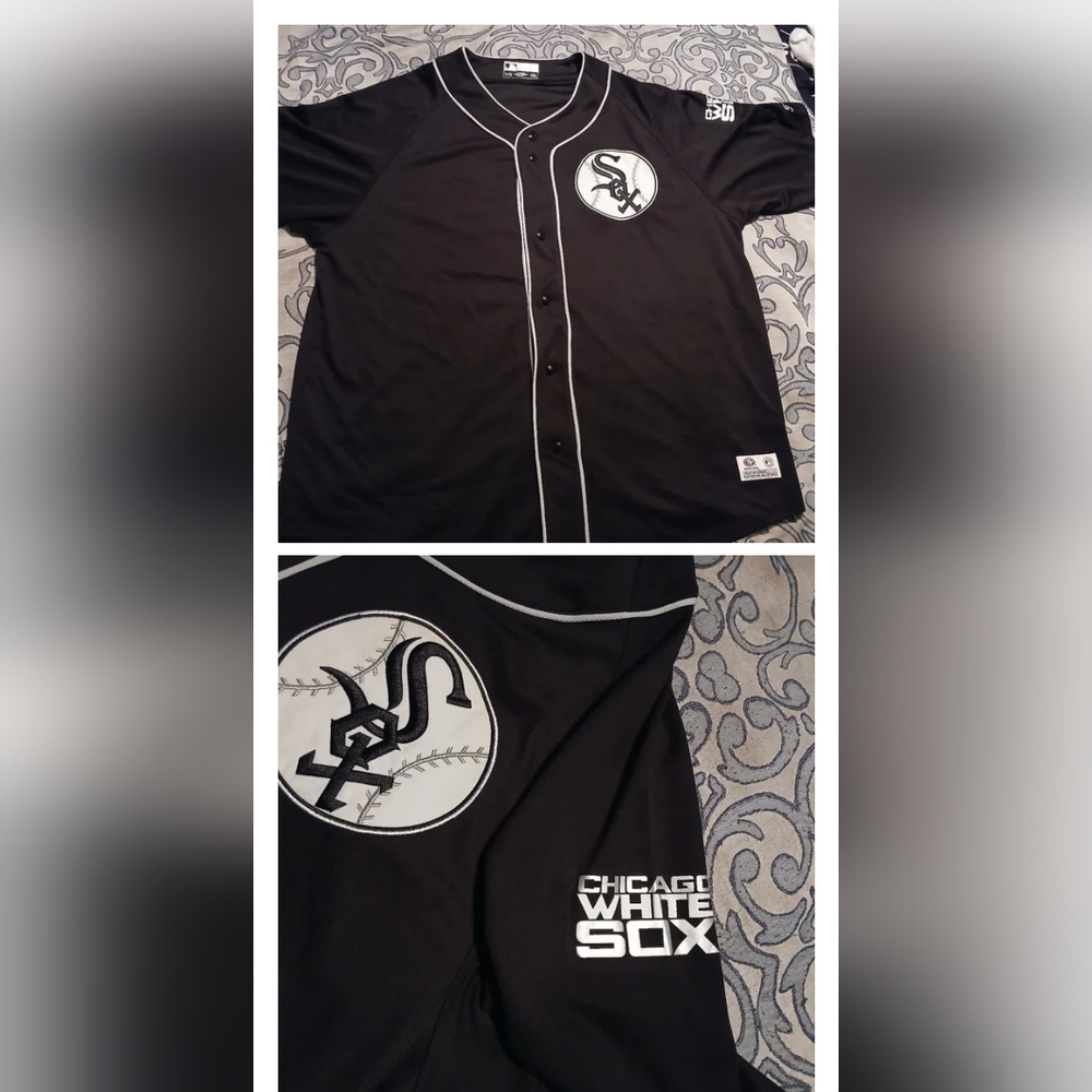 Black Chicago White Sox  Baseball Jersey